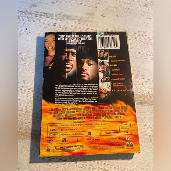 🔥❤️🔥 DVD Bad Boys II EPC Martin Lawrence and Will Smith - Picture 2 of 6
